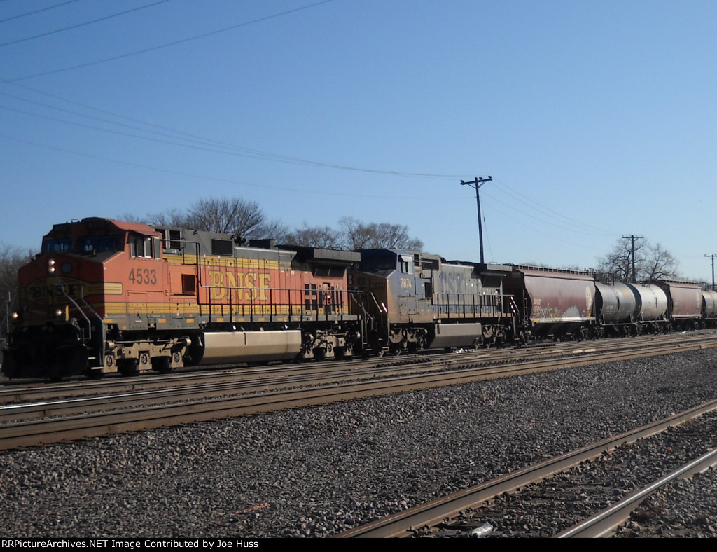 BNSF 4533 West